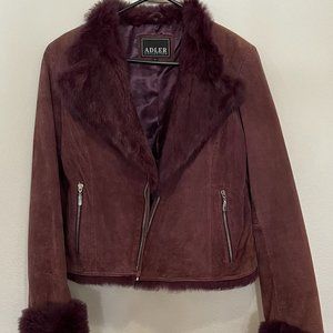 Purple Suede Jacket